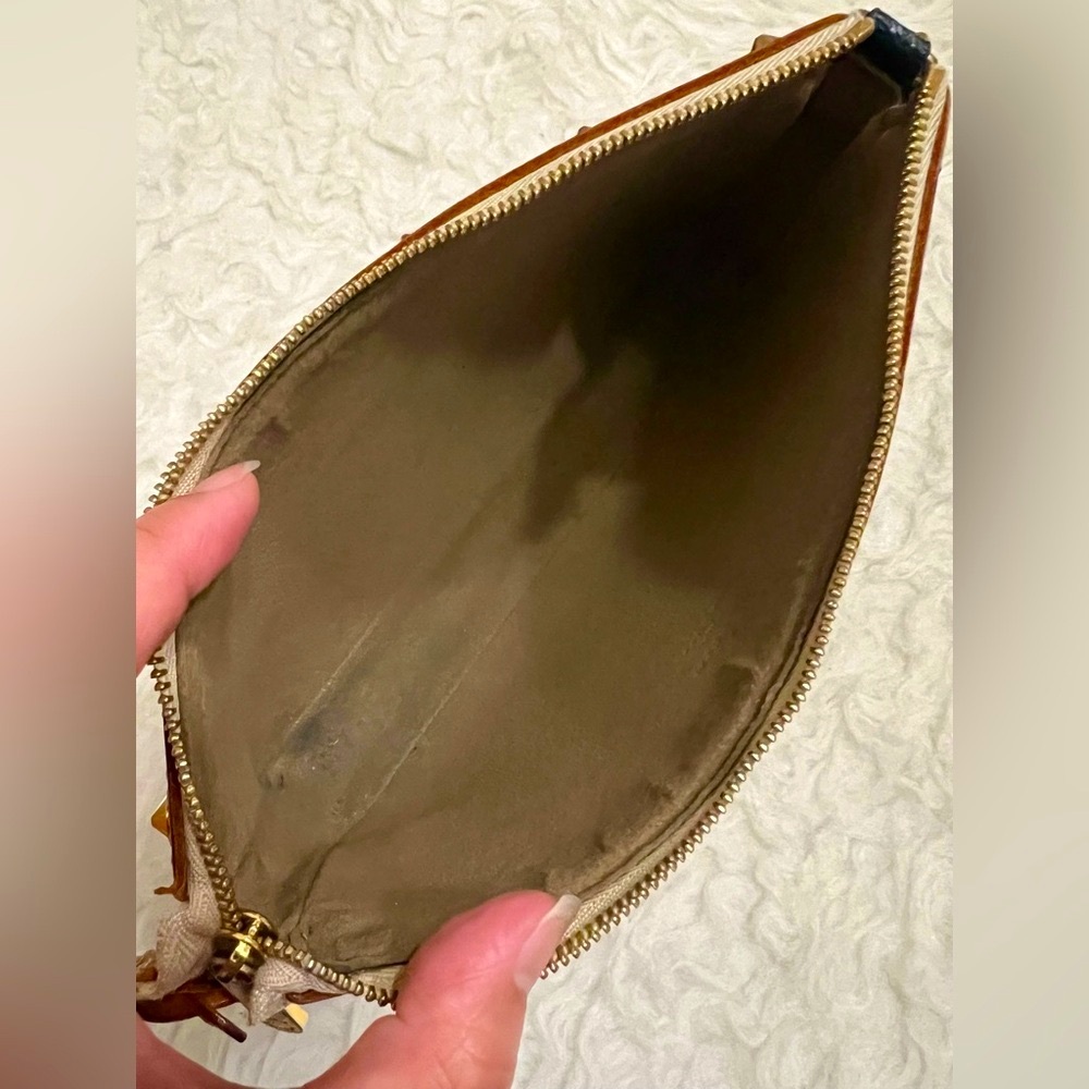 Louis Vuitton Black Clutch with Leather Trim - Picture 7 of 12